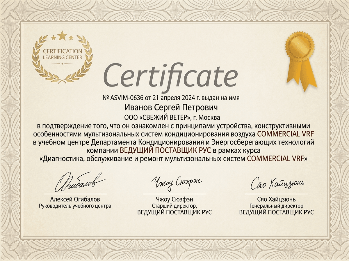Сертификат авторизации Delonghi